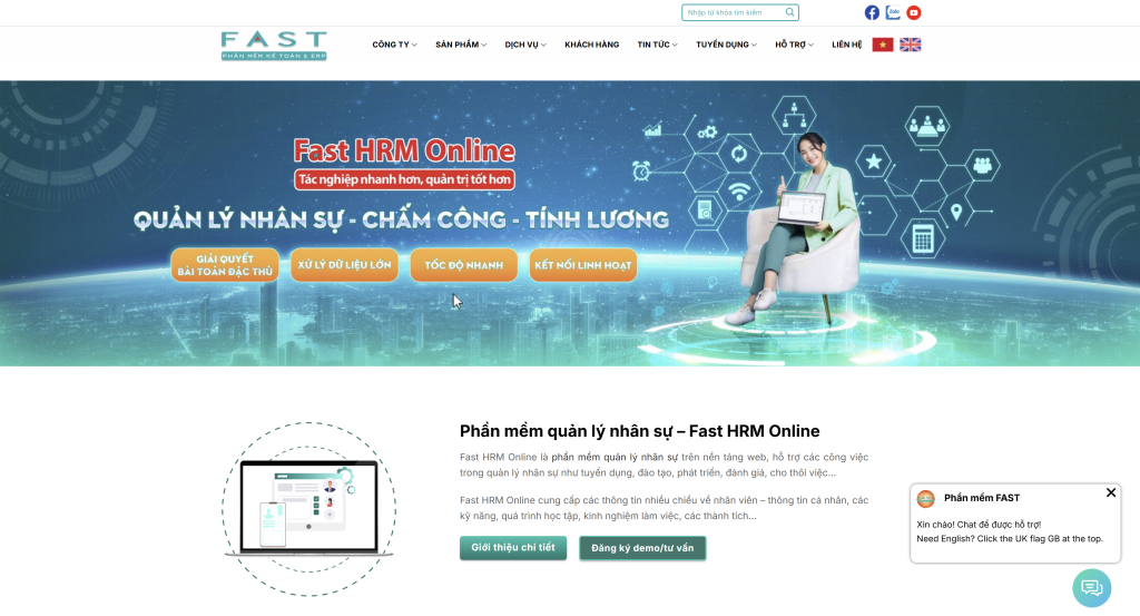 Phần mềm Fast HRM